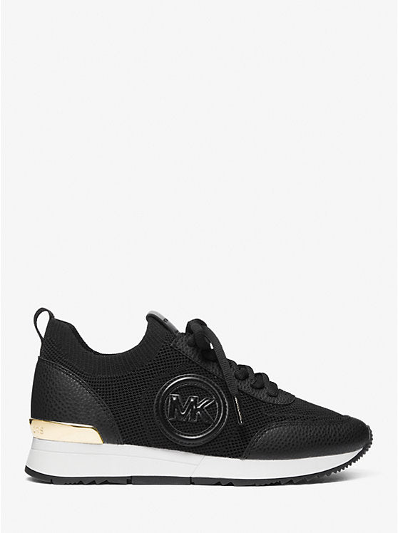 Michael Kors Jenkins Knit Trainer in Black
