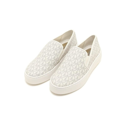 Michael Kors Teddi Slip-On in Signature Vanilla/Cream